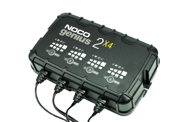 Noco GENIUS2X4 6V 12V 8A (4 x 2A Bank) Battery Charger