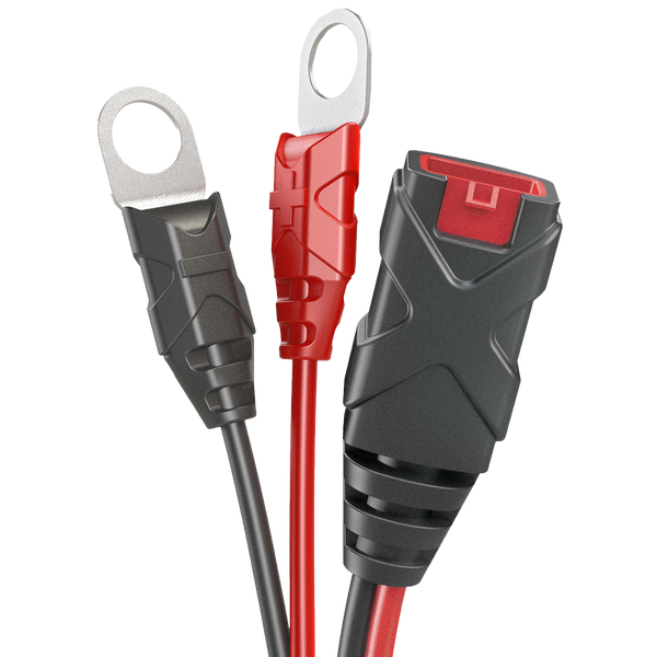 SafeAMP Wire Harness compatible with NOCO(R) GC008 X-Connect, M10 (3/8in) XL Eyelet Terminal Connector