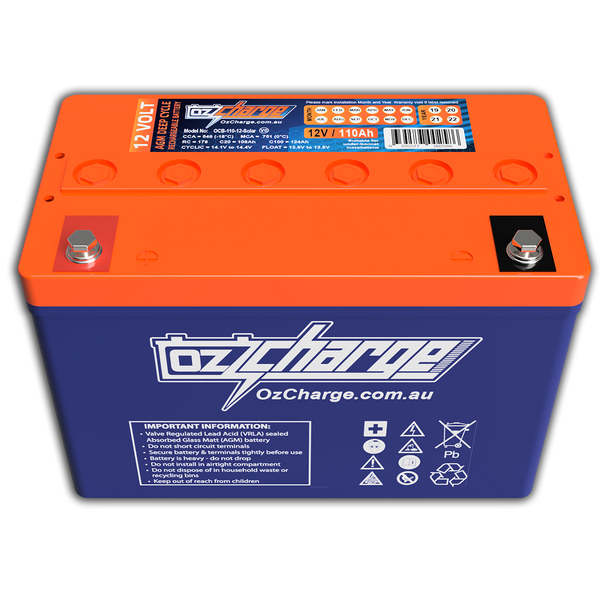 12V 110Ah AGM Deep-Cycle Battery