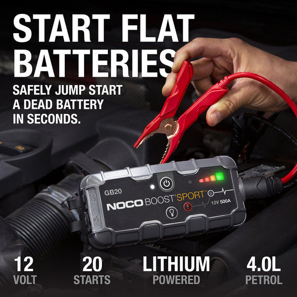 Noco GB20 12V 500A Jump Starter